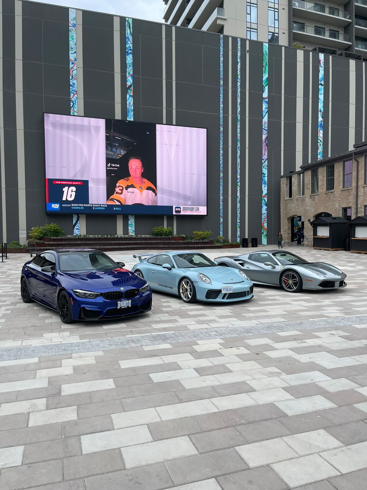 Detail shot of a feature car in 2023