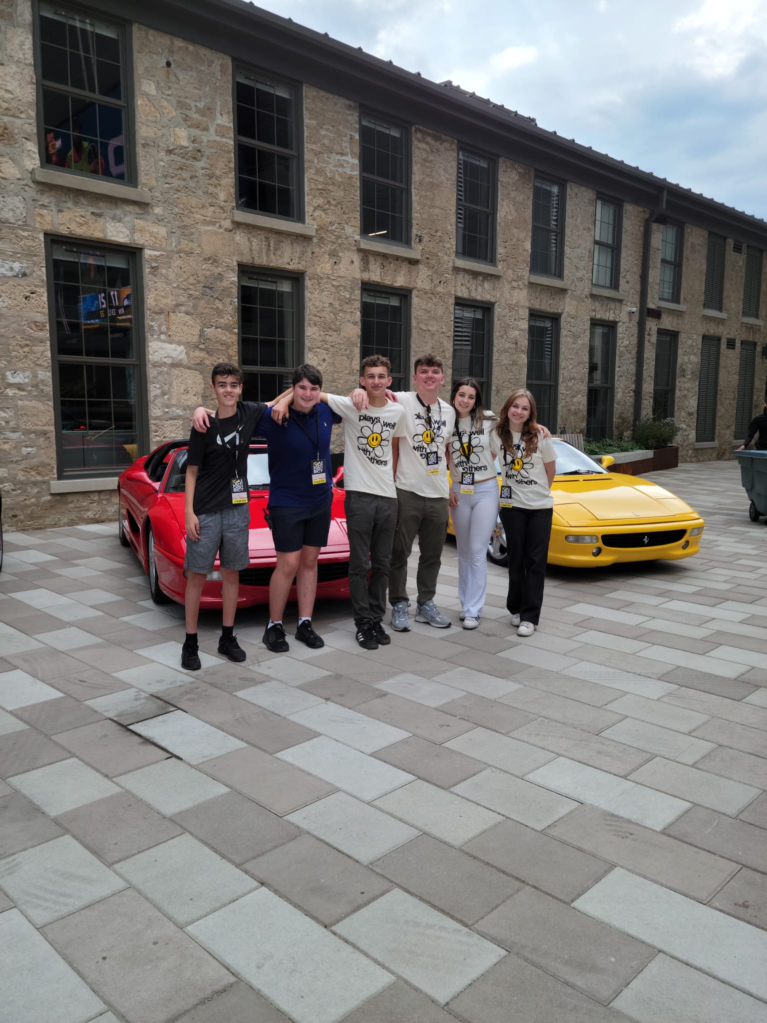 Cars and spectators at GDCS Charity Car Show 2023